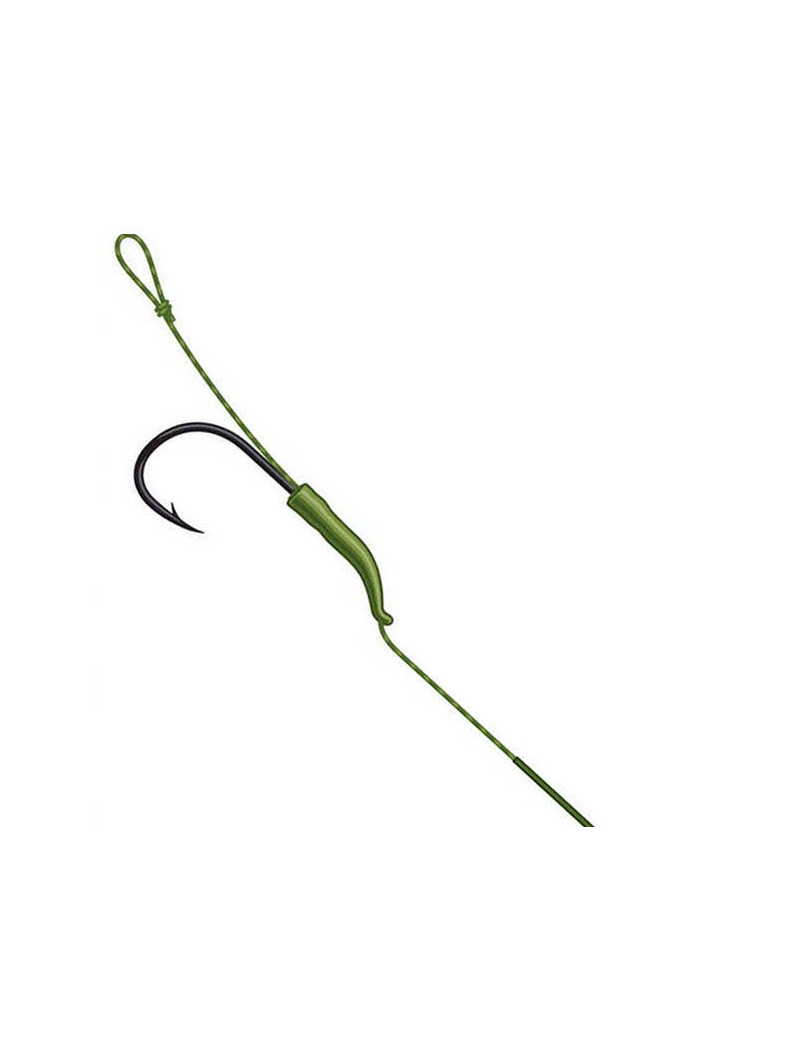 Карповый поводок DAM® TACTIX Combi Rig №6 / 20cm / 25lb - 2шт., изображение 2