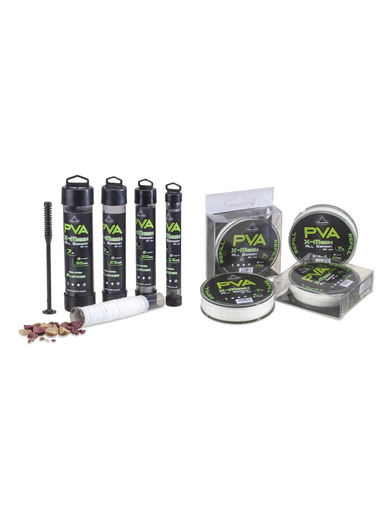 Сетка растворимая в тубе ANACONDA All Season PVA X-Mesh Funnel & Plunger System 35mm / 7m, изображение 2