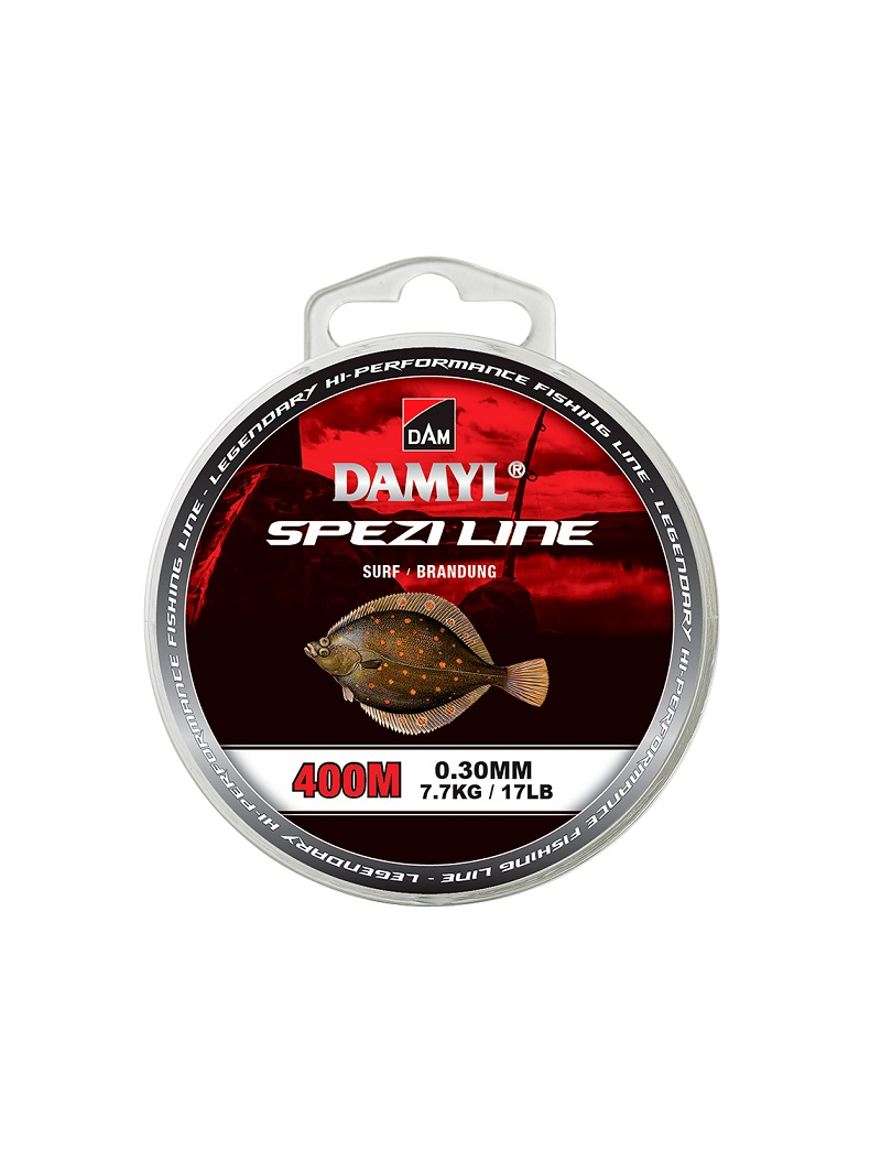 Леска морская DAM DAMYL® SPEZI LINE SURF - 0,40mm / 12,8kg / 250m - Blue Леска морская DAM DAMYL® SPEZI LINE SURF - 0,40mm / 12,8kg / 250m - Blue
