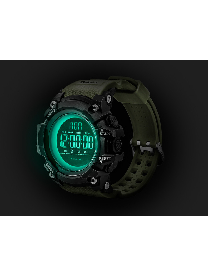 Часы электронные DELPHIN WIRUS Digital Watch, изображение 4 Часы электронные DELPHIN WIRUS Digital Watch, изображение 4