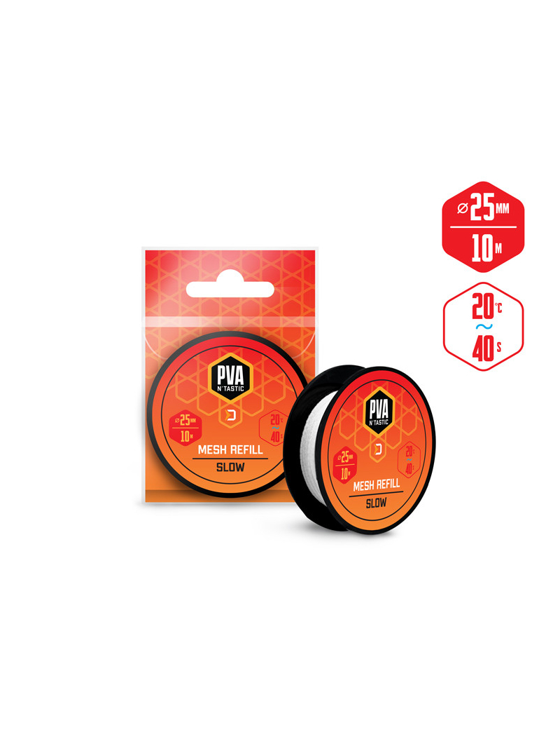 Сетка растворимая Delphin PVA N’Tastic Spare Mesh 25mm / 10m, изображение 2 Сетка растворимая Delphin PVA N’Tastic Spare Mesh 25mm / 10m, изображение 2