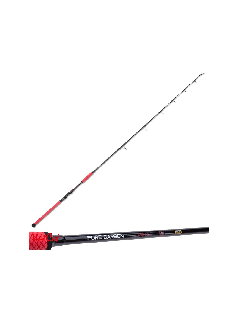 Удилища на сома UNI CAT PURE CARBON VERTICAL - 1.85m / 250g, изображение 3 Удилища на сома UNI CAT PURE CARBON VERTICAL - 1.85m / 250g, изображение 3