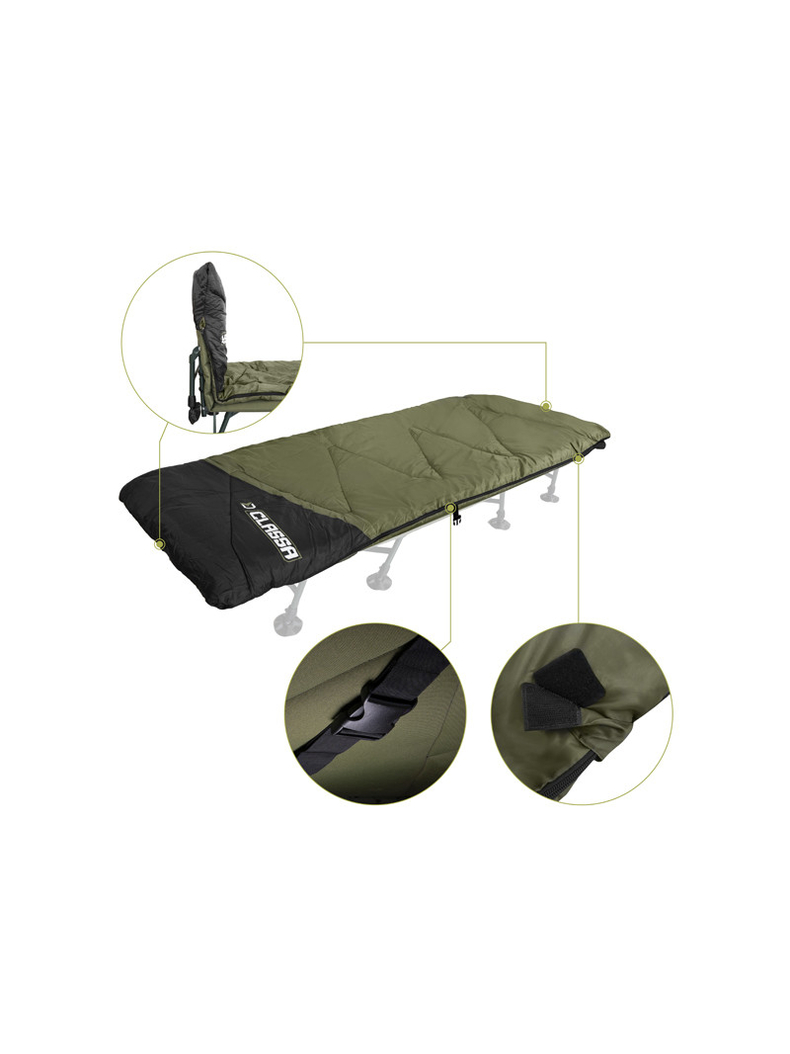 Спальный мешок DELPHIN CLASSA Sleeping Bag, изображение 4 Спальный мешок DELPHIN CLASSA Sleeping Bag, изображение 4