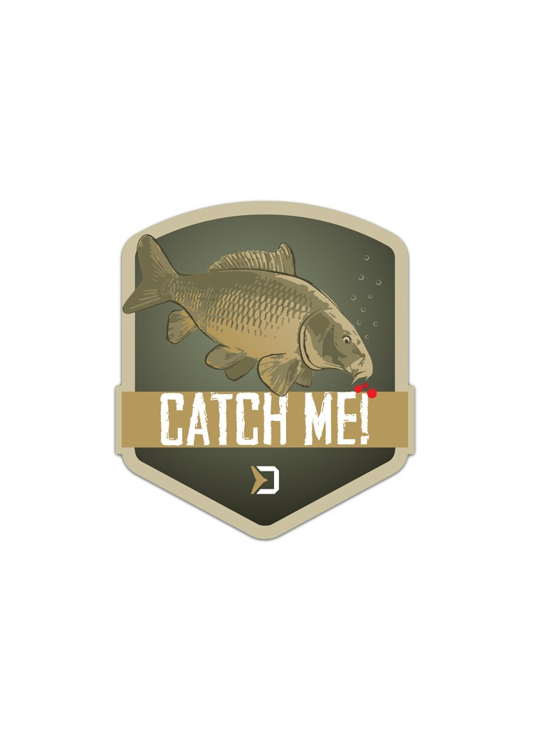 Наклейка Delphin Sticker CatchME! CARP - 90x80mm Наклейка Delphin Sticker CatchME! CARP - 90x80mm