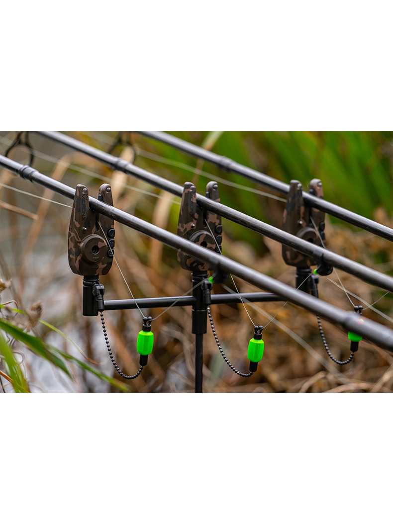 Электронный сигнализатор поклёвки FOX Mini Micron X CAMO, Набор : 4 + 1, изображение 17