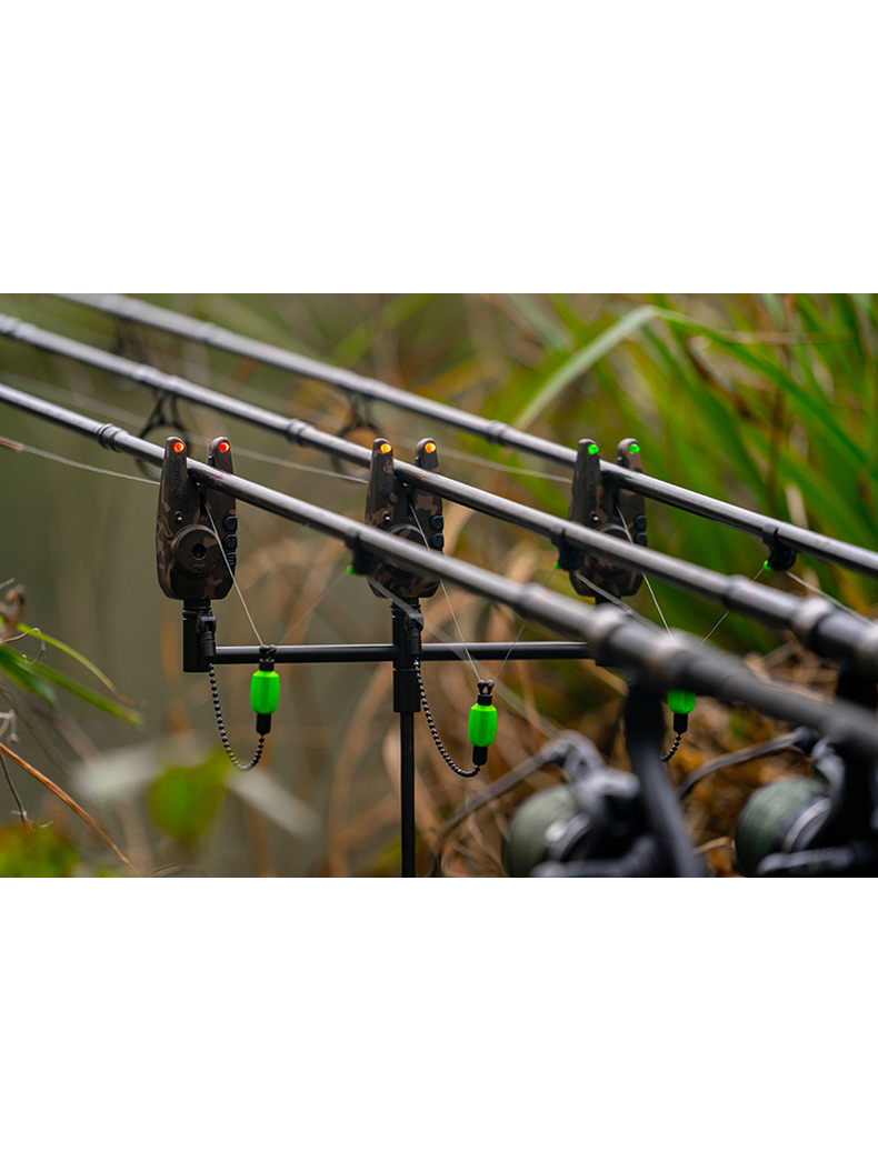 Электронный сигнализатор поклёвки FOX Mini Micron X CAMO, Набор : 4 + 1, изображение 20