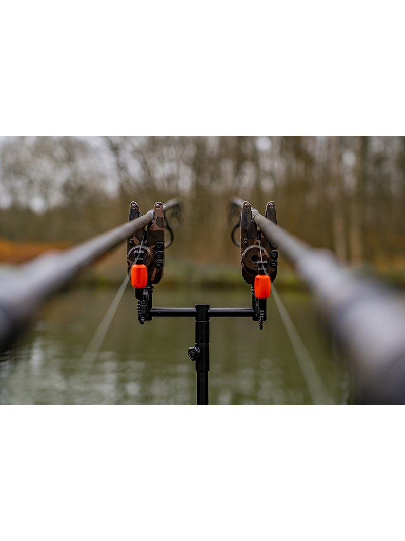 Электронный сигнализатор поклёвки FOX Mini Micron X CAMO, Набор : 4 + 1, изображение 25