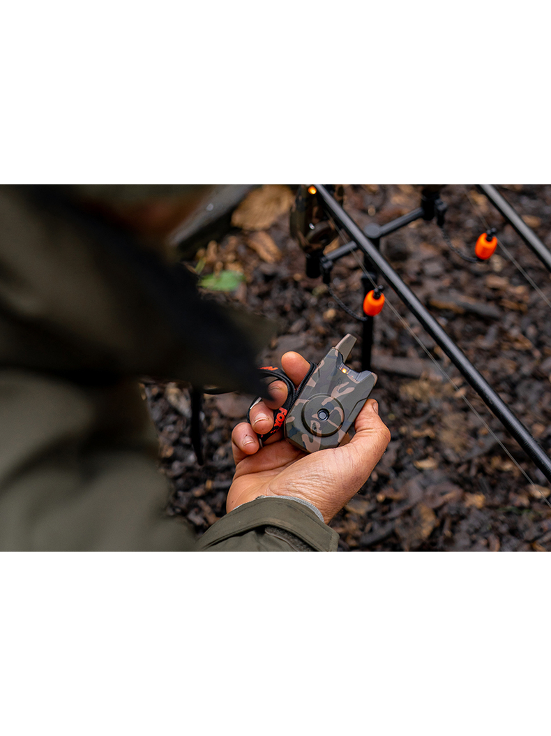 Электронный сигнализатор поклёвки FOX Mini Micron X CAMO, Набор : 4 + 1, изображение 27