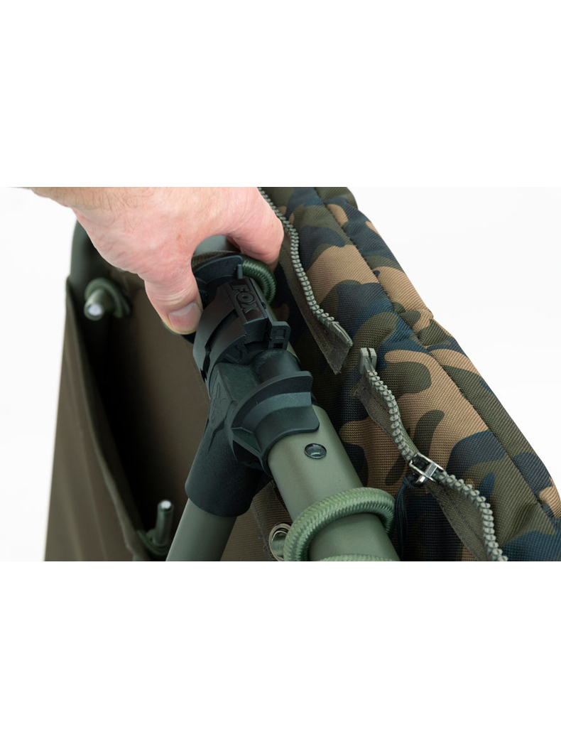 Раскладушка со спальным мешком FOX Flatliner 6 Leg 5 Season Sleep System, изображение 8 Раскладушка со спальным мешком FOX Flatliner 6 Leg 5 Season Sleep System, изображение 8