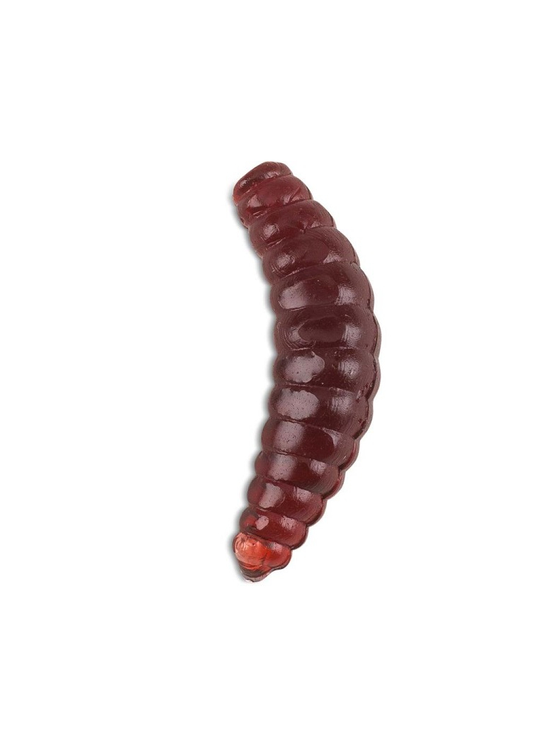 Силиконовые приманки ароматизированные IRON TROUT Super Soft Bee Maggots - Salmon Egg / 2.5cm / BR - 15шт.