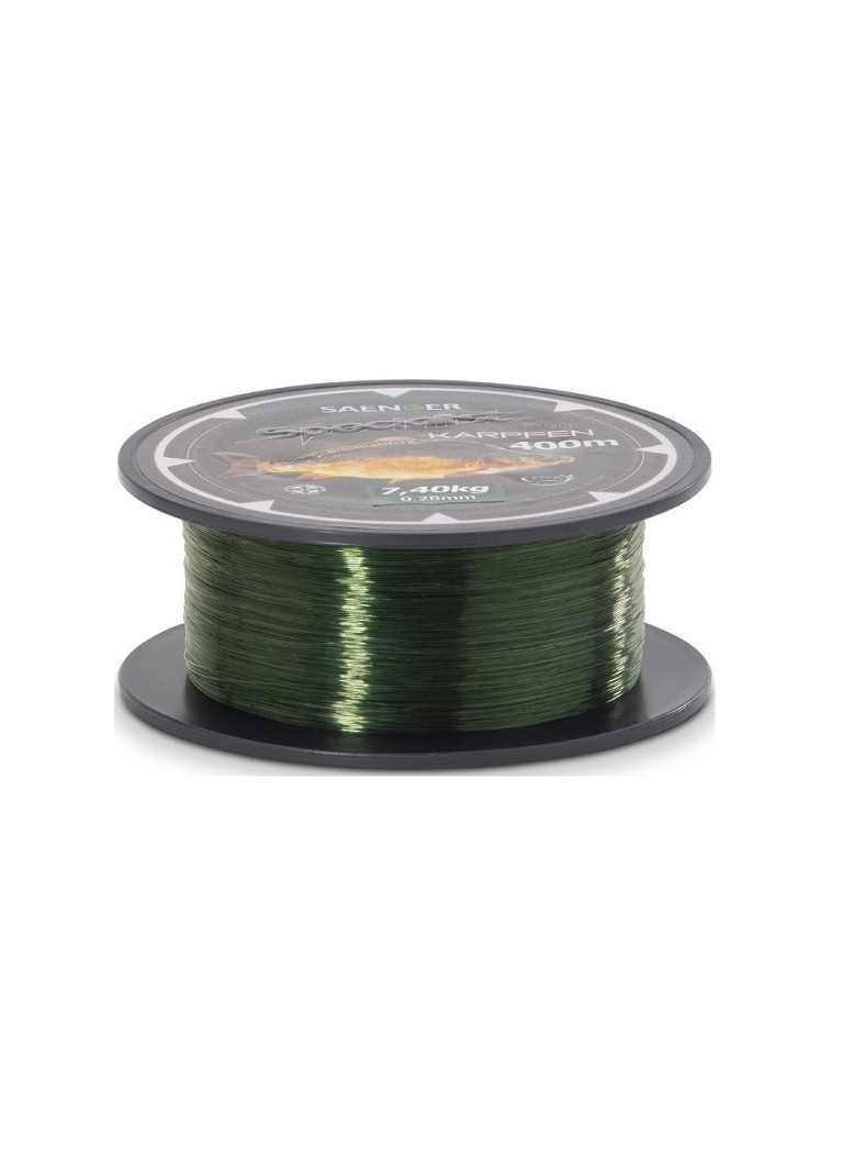 Леска карповая SAENGER Specialist CARP - 0,28mm / 7,40kg / 400m - Camou Green, изображение 2