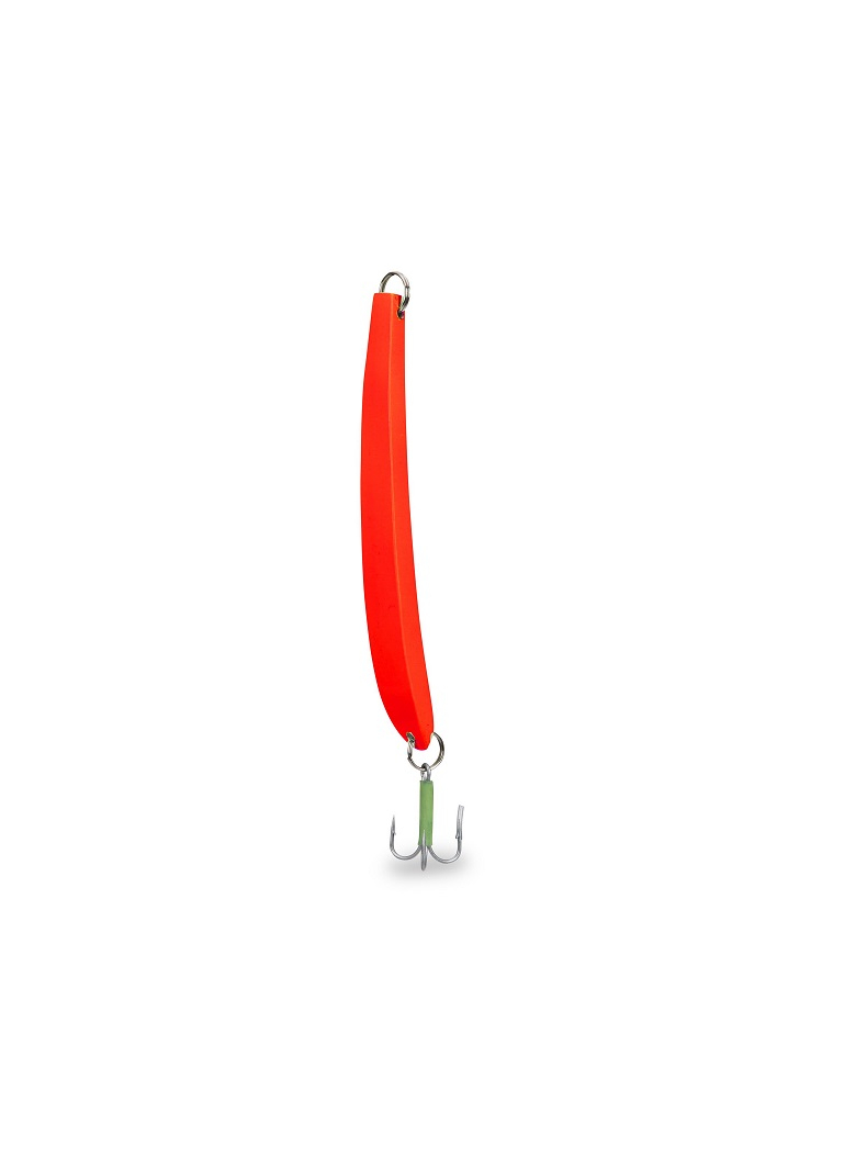 Пилькер AQUANTIC® BANANA PILK STEEL (Lead Free) Single Treble - 16,5cm / 150g - UV Red