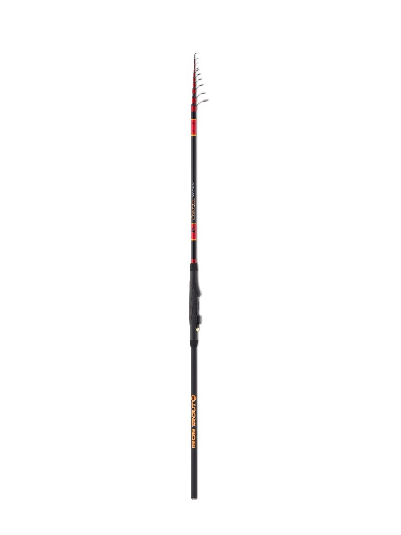 Удилище форелевое телескопическое IRON TROUT CHAKKA Tele Pro - №4 / 3.60m / 7-14g