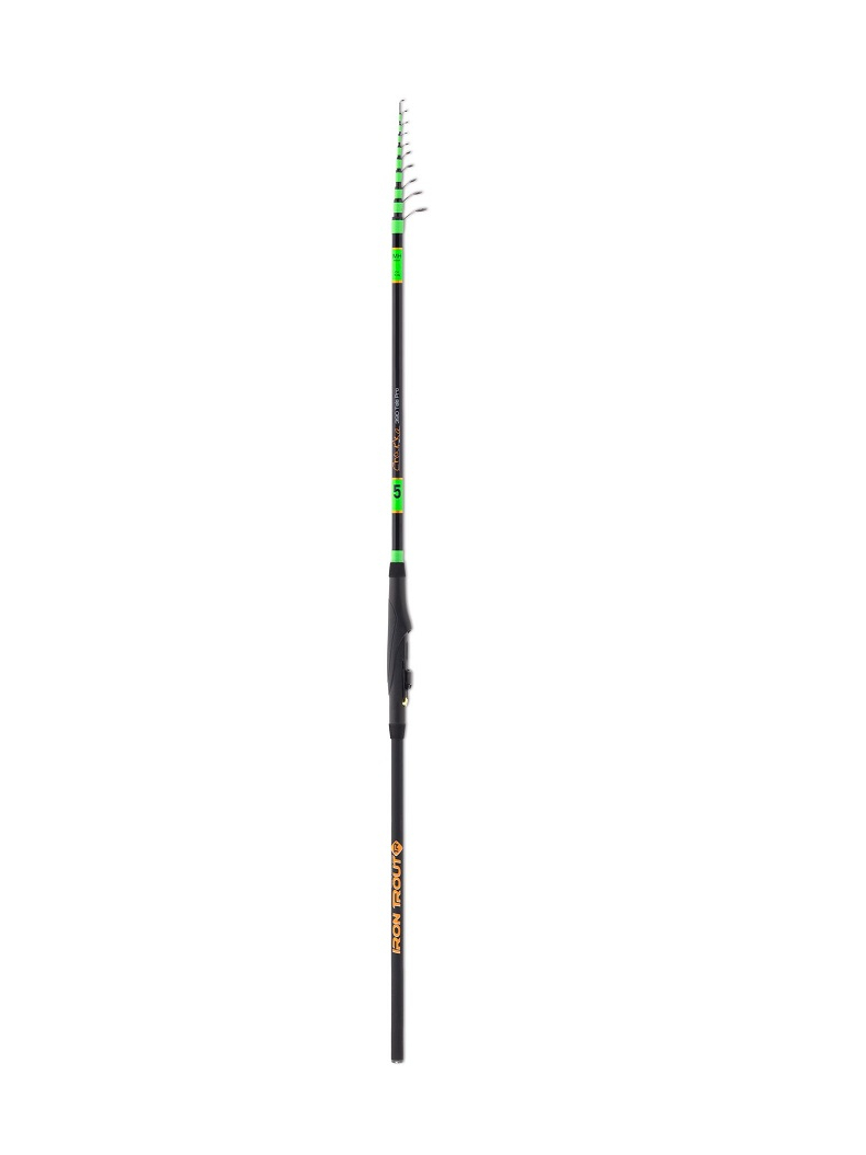 Удилище форелевое телескопическое IRON TROUT CHAKKA Tele Pro - №5 / 3.90m / 9-18g