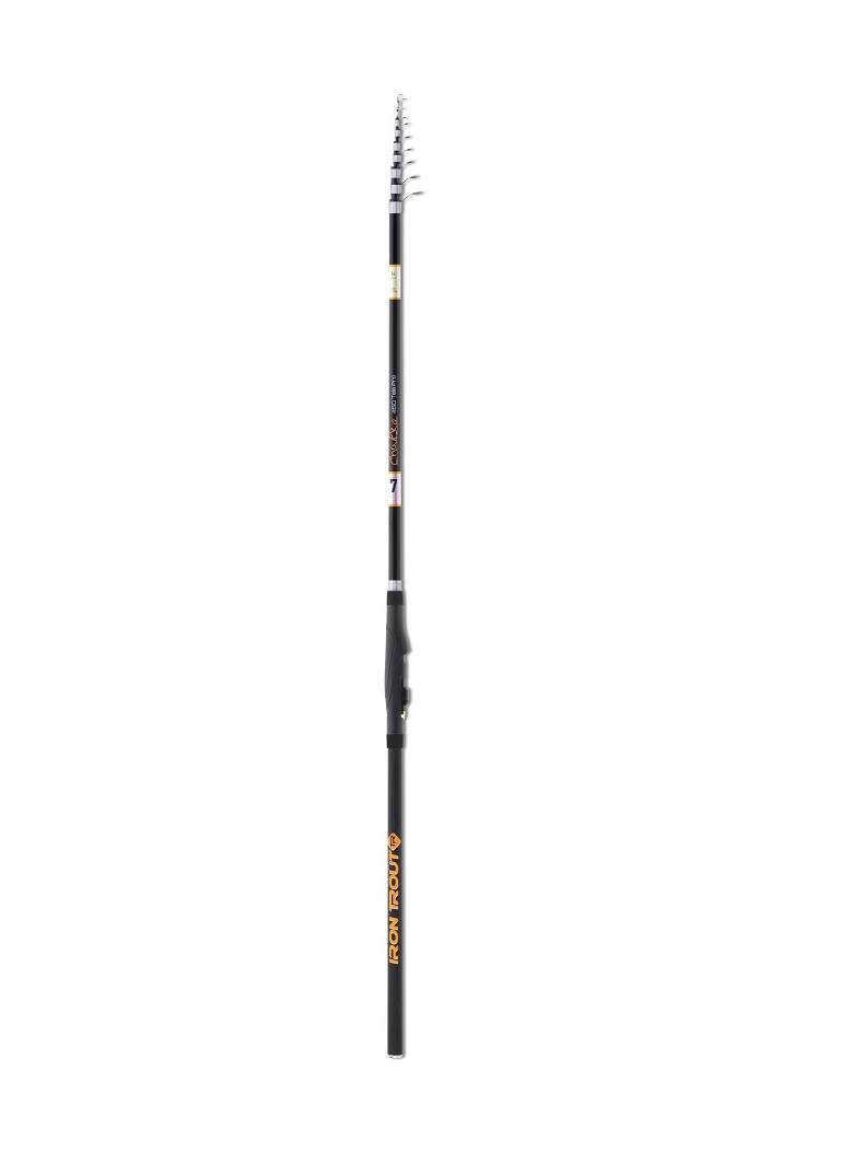 Удилище форелевое телескопическое IRON TROUT CHAKKA Tele Pro - №7 / 4.50m / 15-28g