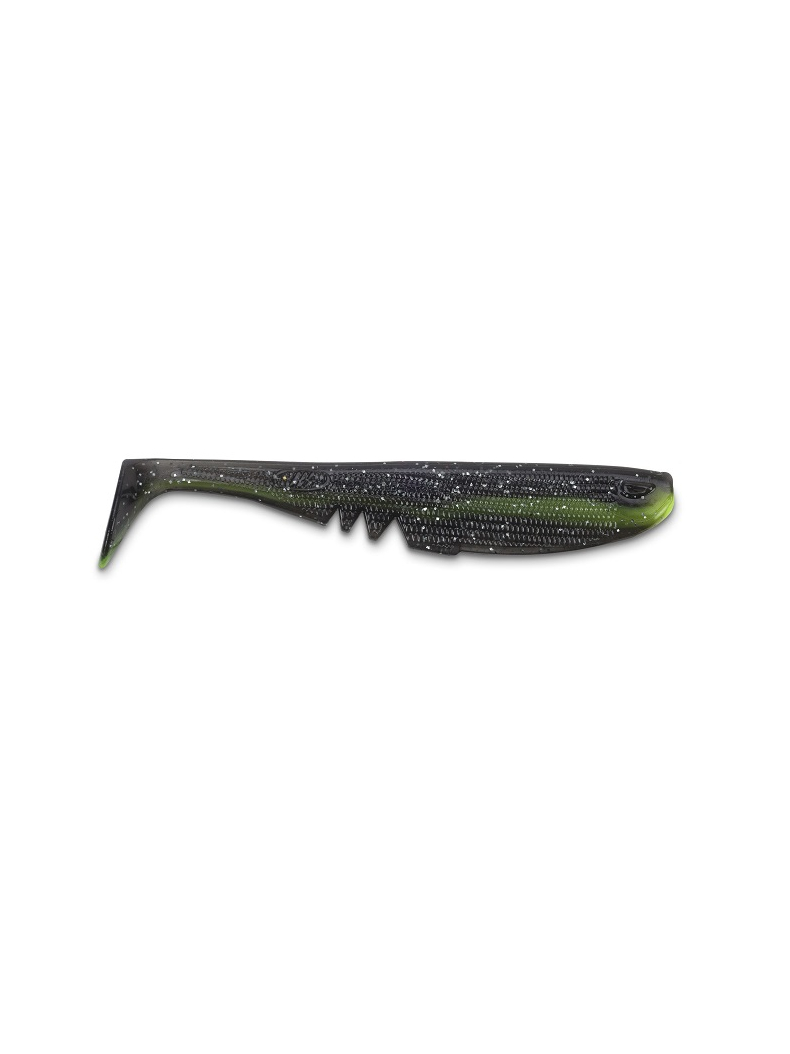 Силиконовая приманка UNI CAT RACKER Shad - 22cm - Innercore Chartreuse