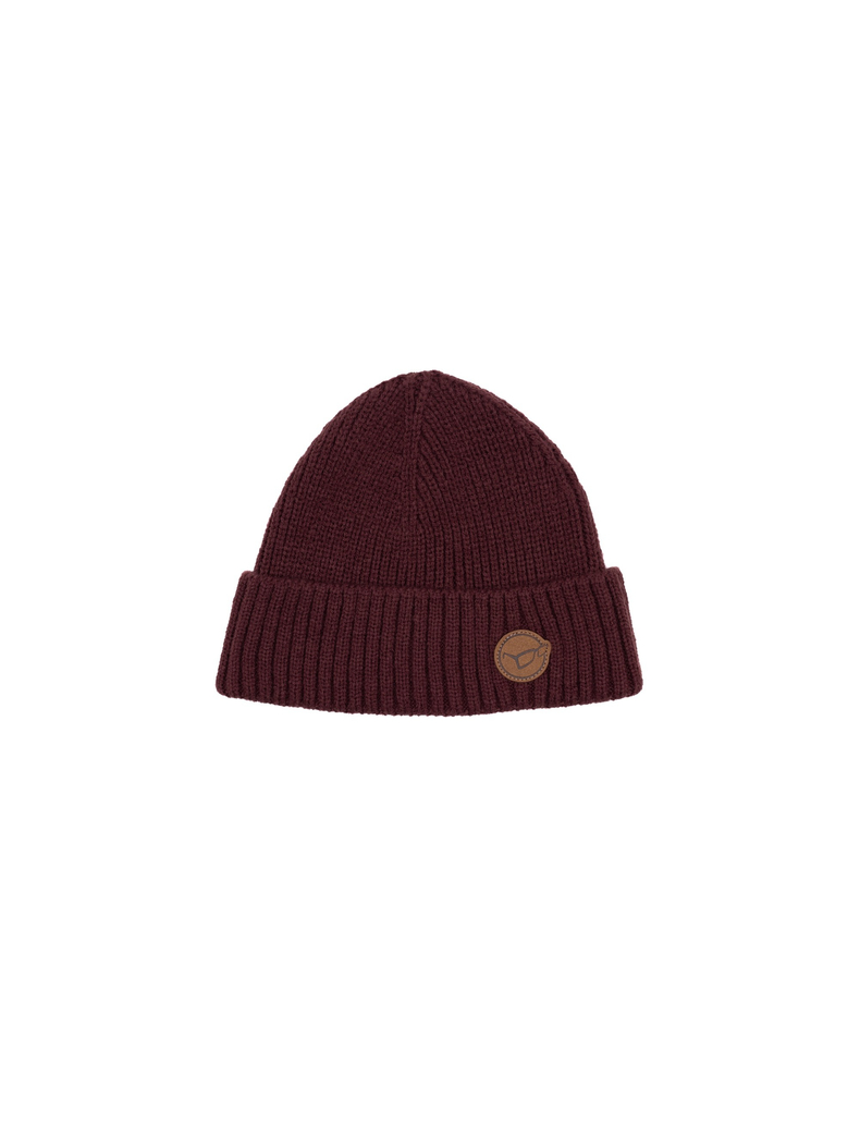 Шапка KORDA Trawler Beanie, Цвет: Винный