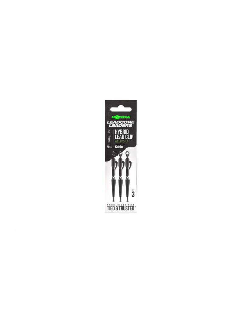 Лидкор KORDA Kable Leadcore Leader Hybrid Lead Clip, Цвет: Weed (Водоросли) Лидкор KORDA Kable Leadcore Leader Hybrid Lead Clip, Цвет: Weed (Водоросли)