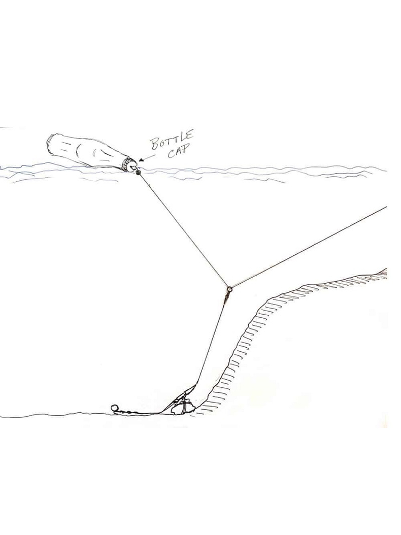 Крышка для пластиковой бутылки с вертлюгом PB Products Buoy Big Eye Swivel Bottle Cap, изображение 4