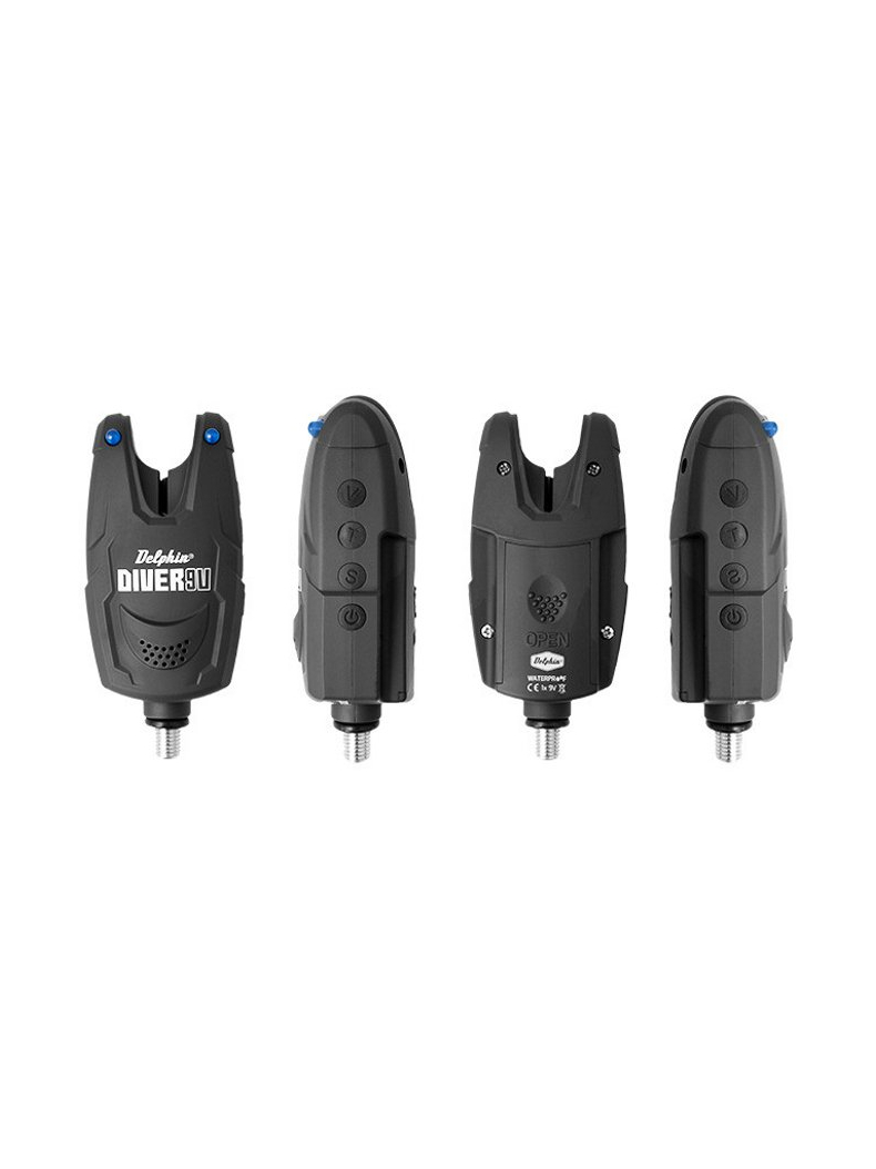 Комплекты сигнализаторов поклевки Delphin DIVER Set / 3+1, изображение 4 Комплекты сигнализаторов поклевки Delphin DIVER Set / 3+1, изображение 4