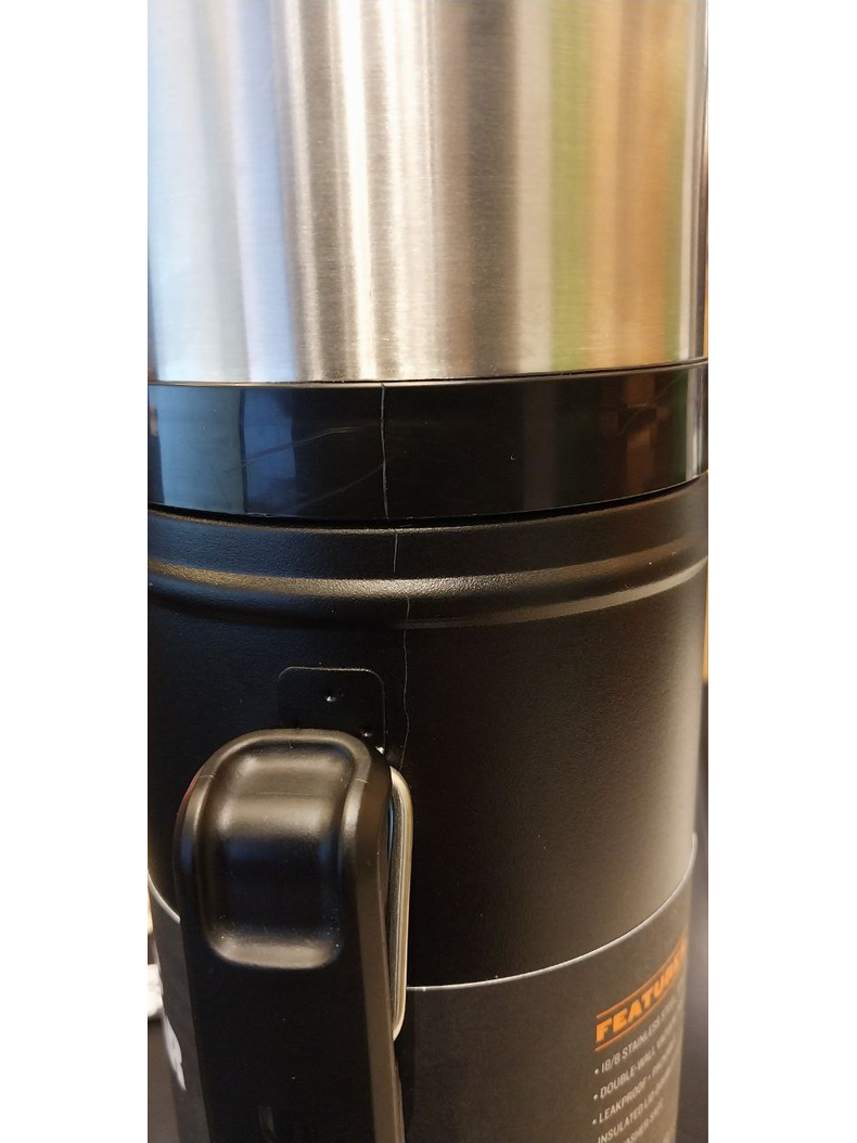 Термос для еды STANLEY Classic 0.94L чёрный - Б/У, изображение 2