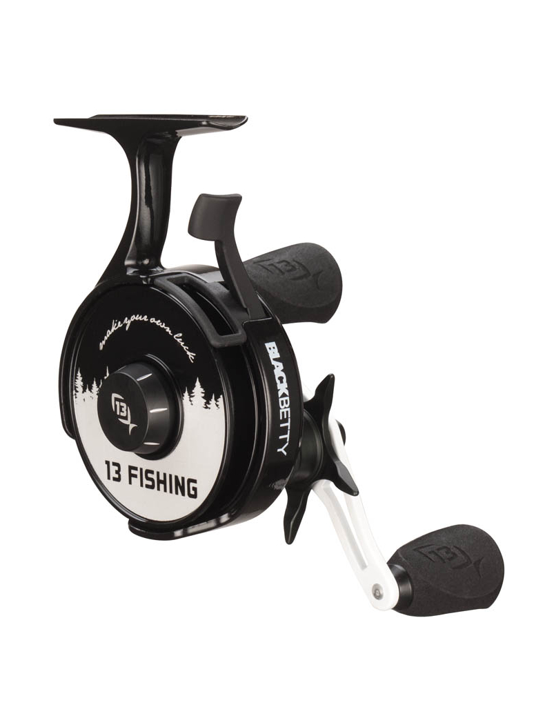 Катушка 13 FISHING FreeFall Carbon - Inline Ice Fishing Reel - Northwoods Edition - LH Катушка 13 FISHING FreeFall Carbon - Inline Ice Fishing Reel - Northwoods Edition - LH