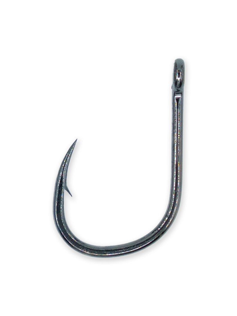 Крючки карповые HAYABUSA K-1 XS Black Nickel, Размер крючка: № 8, изображение 2