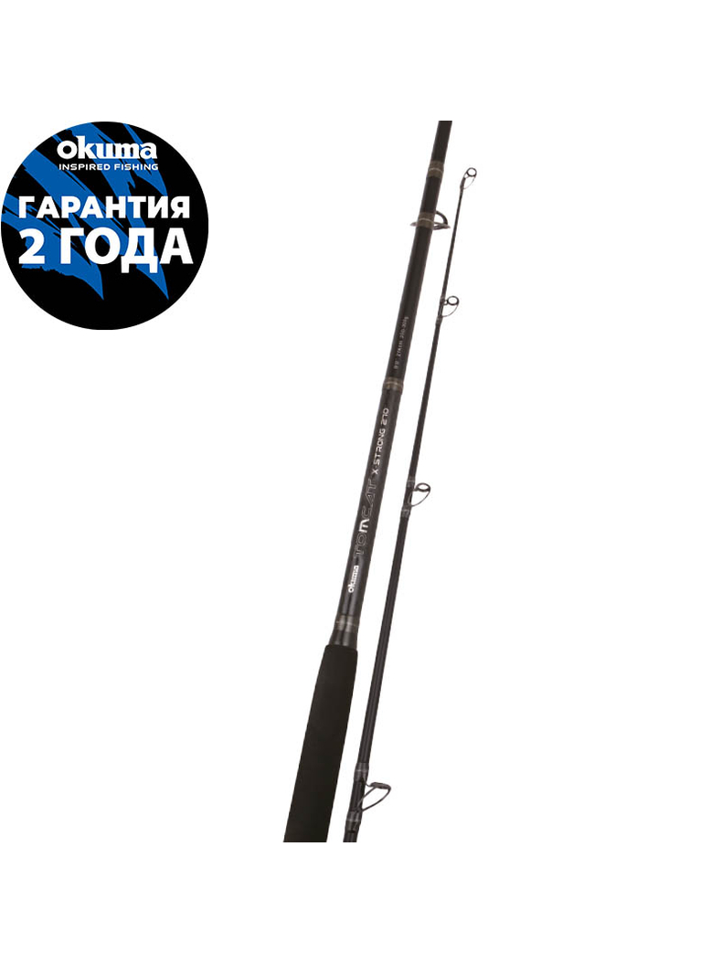 Удилище OKUMA Tomcat X-Strong 9'9'' 298cm 200-300g 2sec Удилище OKUMA Tomcat X-Strong 9'9'' 298cm 200-300g 2sec