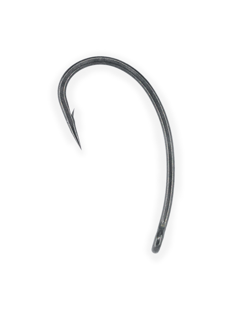 Крючок карповый PANDA Tackle Curve Shank, Размер крючка: № 2, изображение 2 Крючок карповый PANDA Tackle Curve Shank, Размер крючка: № 2, изображение 2