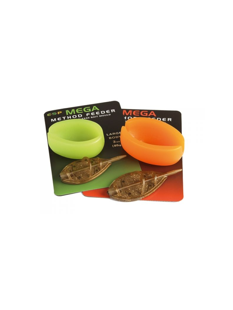 Кормушка методная с формой ESP Mega Method Feeder & Mould, Размер: L, Вес: 56 г, изображение 2
