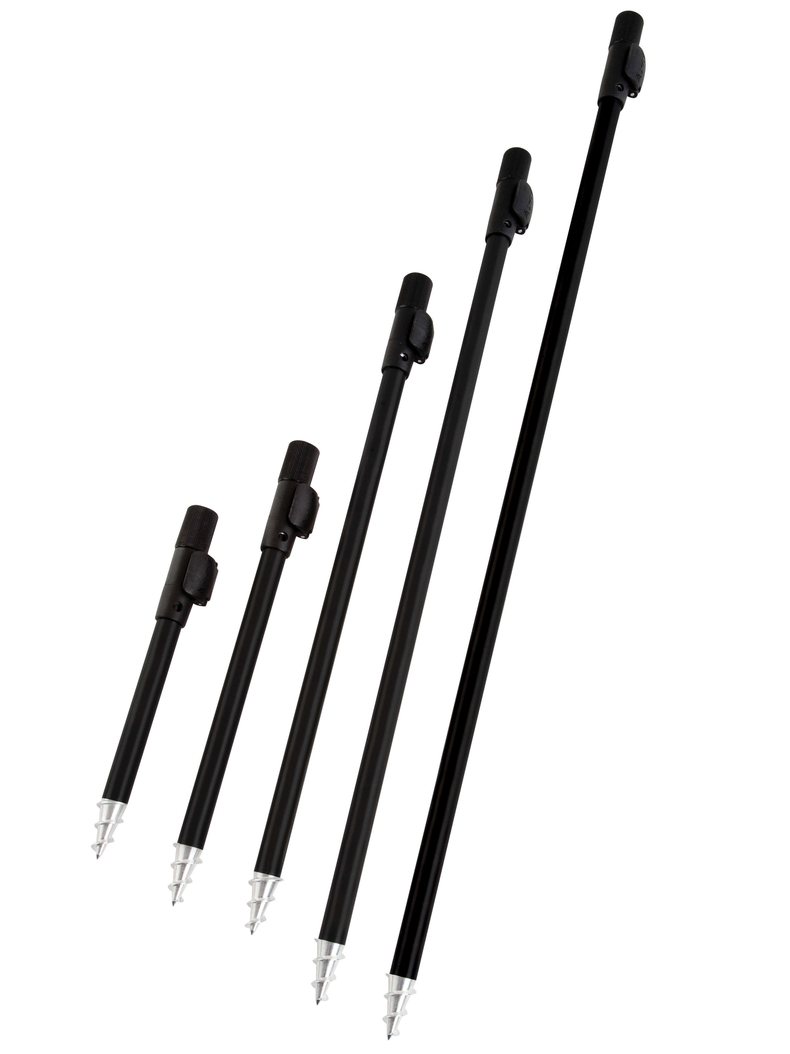 Телескопическая стойка для твердого грунта FOX "Black Label" Cam Lok Powerpoint, Длина: 12" :: 30,48 см