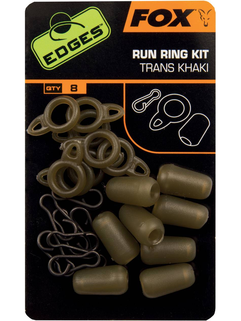 Набор для скользящей оснастки FOX EDGES Run Ring Kit Набор для скользящей оснастки FOX EDGES Run Ring Kit