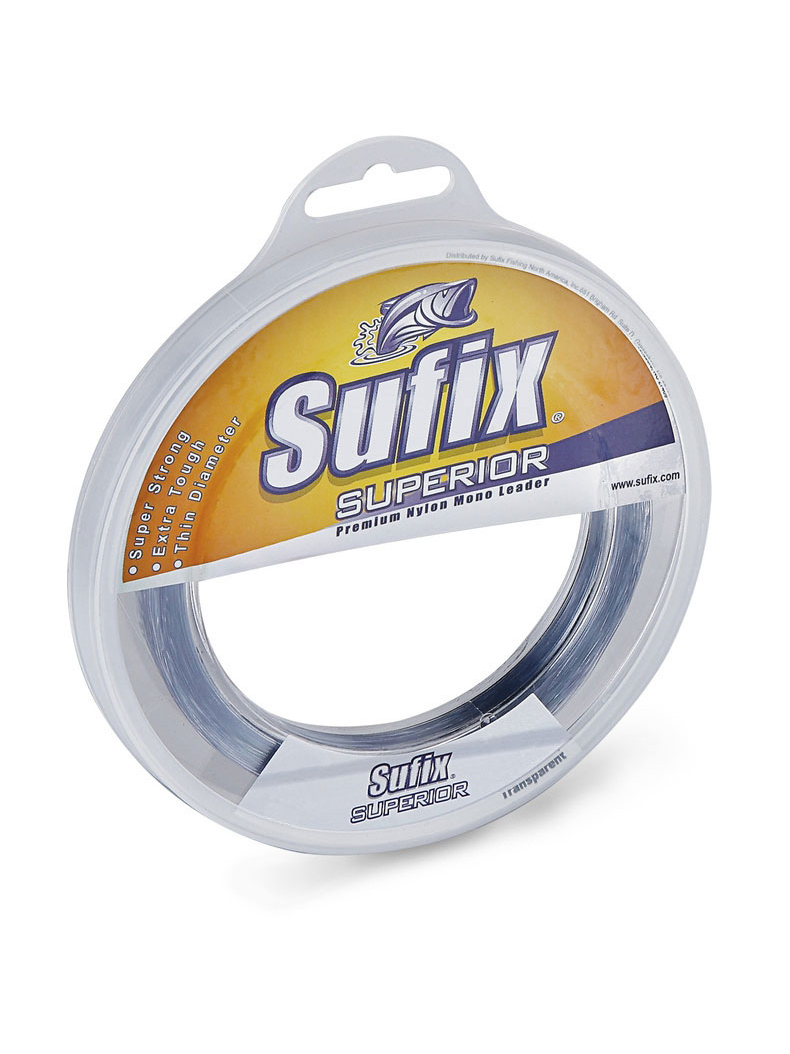 Леска SUFIX Superior Leader прозрачная 100 м 1.8 мм 182 кг