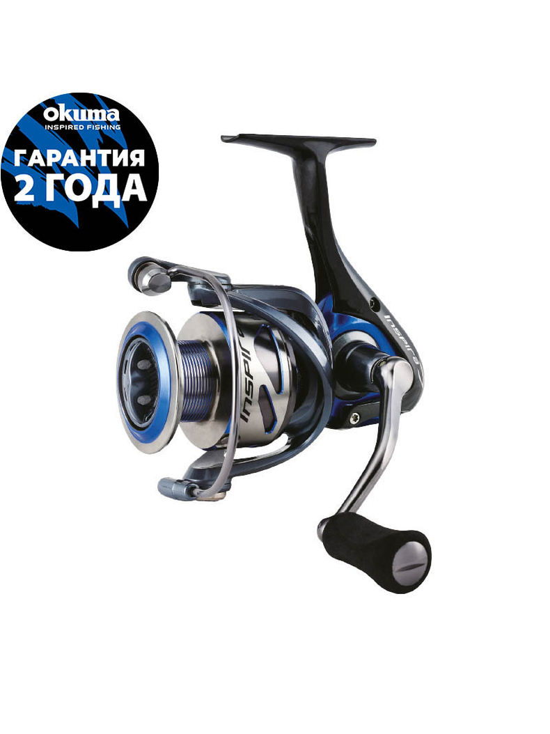 Катушка OKUMA Inspira 40B Blue + доп. Шпуля
