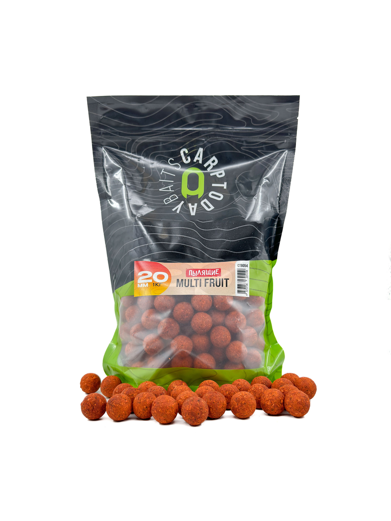 Бойлы пылящие Carptoday Baits Multi Fruit (Мульти Фрукт), Диаметр: 20 мм, Вкус: Мульти Фрукт Бойлы пылящие Carptoday Baits Multi Fruit (Мульти Фрукт), Диаметр: 20 мм, Вкус: Мульти Фрукт