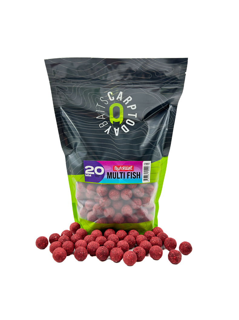 Бойлы пылящие Carptoday Baits Multi Fish (Мульти Фиш), Диаметр: 20 мм, Вкус: Мульти Фиш Бойлы пылящие Carptoday Baits Multi Fish (Мульти Фиш), Диаметр: 20 мм, Вкус: Мульти Фиш