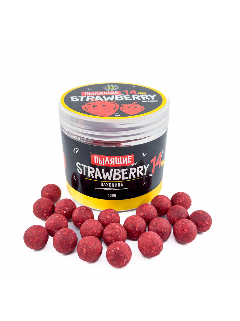 Бойлы пылящие насадочные Carptoday Baits Strawberry (Клубника), Диаметр: 14 мм, Вкус: Клубника Бойлы пылящие насадочные Carptoday Baits Strawberry (Клубника), Диаметр: 14 мм, Вкус: Клубника