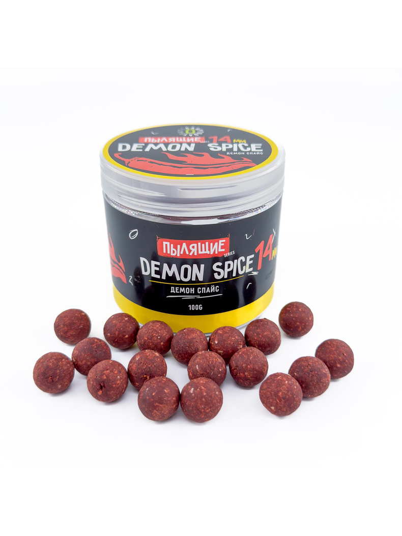Бойлы пылящие насадочные Carptoday Baits Demon Spice (Острые Специи), Диаметр: 14 мм, Вкус: Острые Специи Бойлы пылящие насадочные Carptoday Baits Demon Spice (Острые Специи), Диаметр: 14 мм, Вкус: Острые Специи