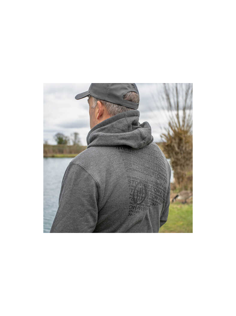 Мужская кофта на молнии Preston Grey Hoodie M, изображение 3