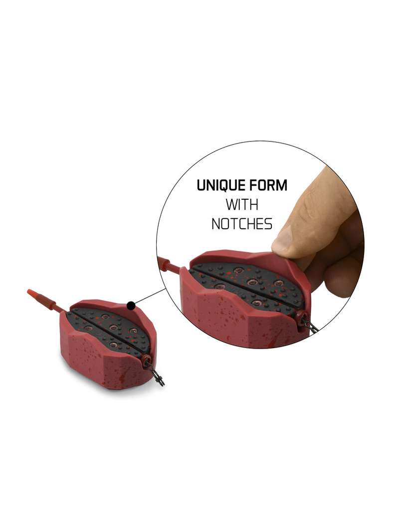 Пресс-форма Delphin Method Feeder QUIX Mould - L, изображение 4 Пресс-форма Delphin Method Feeder QUIX Mould - L, изображение 4