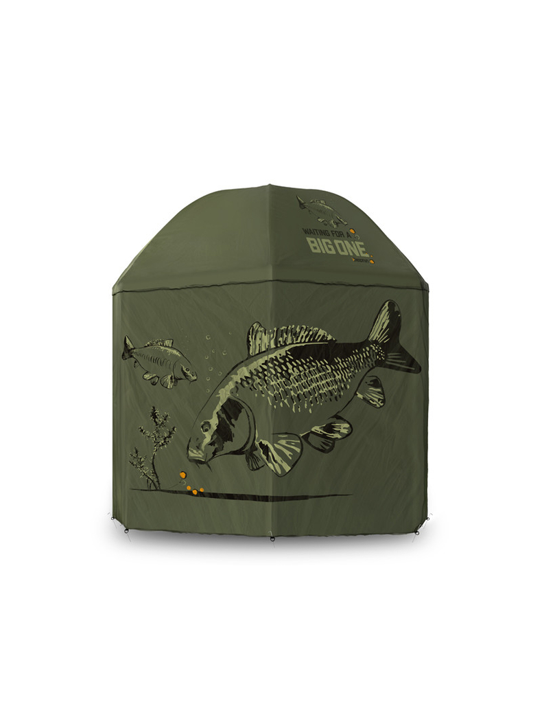 Зонт с задней стенкой Delphin BigONE CARP / 250 см., изображение 3