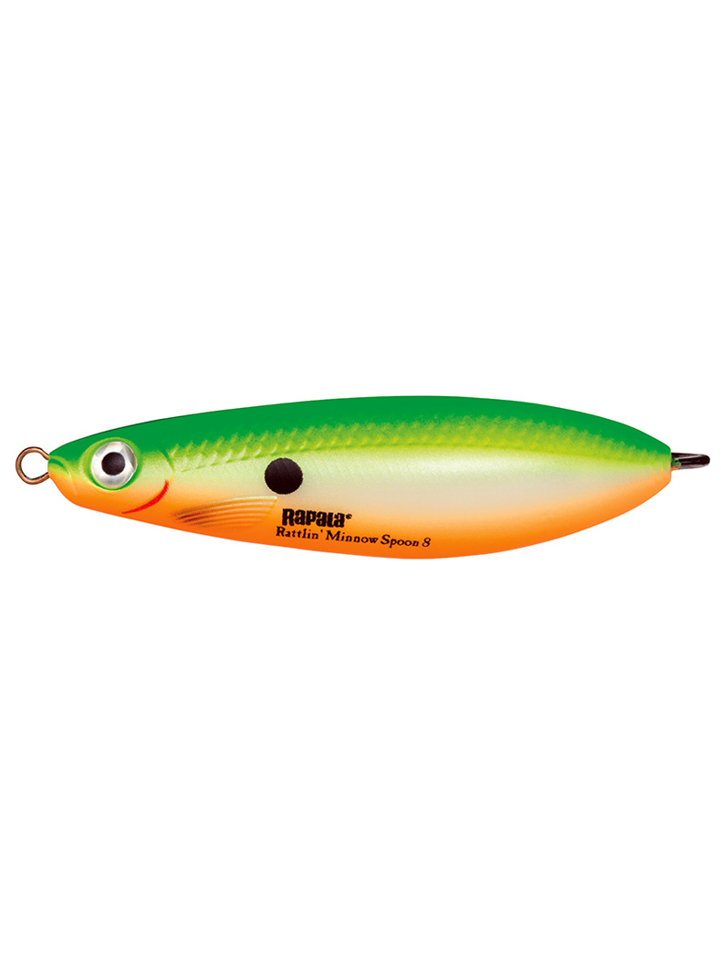 Незацепляйка RAPALA Rattlin' Minnow Spoon 08 //GSU / 8см, 16гр. Незацепляйка RAPALA Rattlin' Minnow Spoon 08 //GSU / 8см, 16гр.