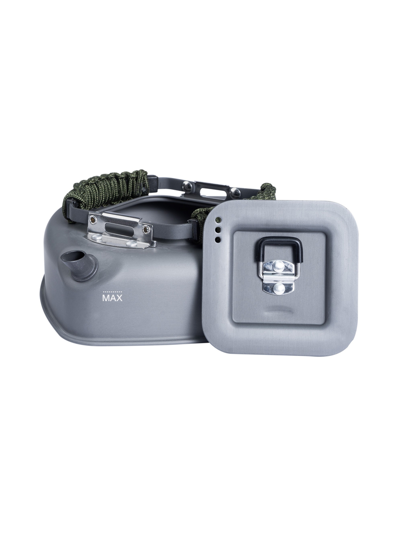 Квадратный чайник с ручками из паракорда Ridge Monkey Square Kettle Paracord Edition, Объём: 0.5 л, изображение 3 Квадратный чайник с ручками из паракорда Ridge Monkey Square Kettle Paracord Edition, Объём: 0.5 л, изображение 3