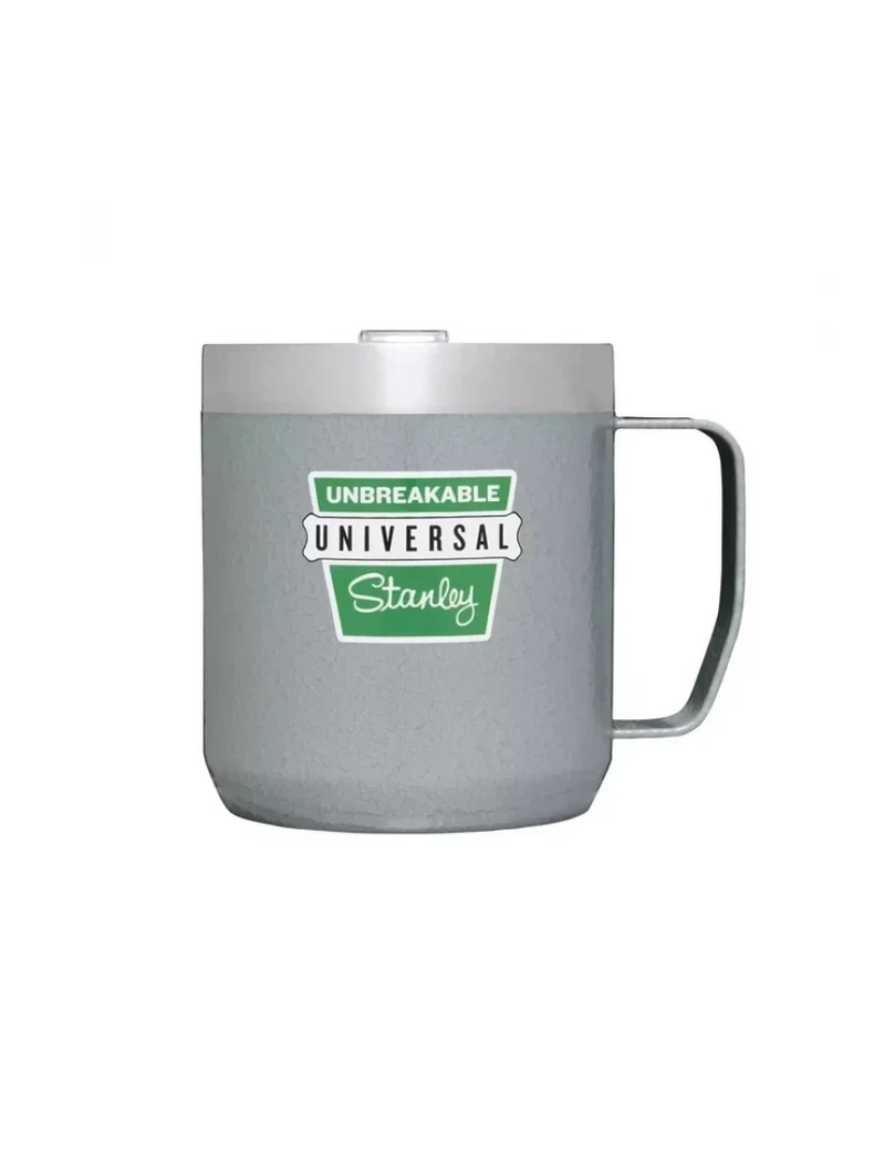 Термокружка STANLEY Milestones с ручкой 0.35L 1960 серо-голубая Термокружка STANLEY Milestones с ручкой 0.35L 1960 серо-голубая