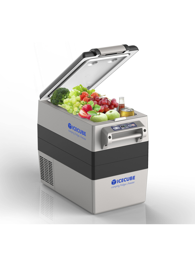 Компрессорный автохолодильник ICE CUBE IC50, Цвет: Серый, изображение 6