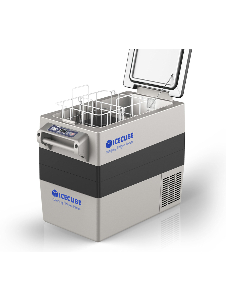 Компрессорный автохолодильник ICE CUBE IC50, Цвет: Серый, изображение 2