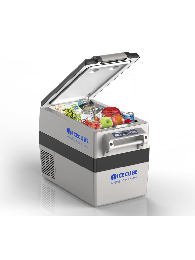 Компрессорный автохолодильник ICE CUBE IC40, Цвет: Серый, изображение 3