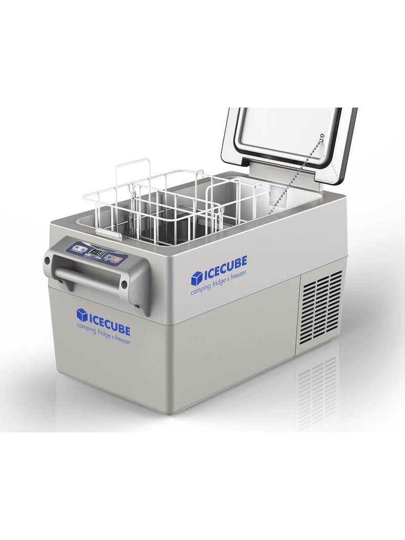 Компрессорный автохолодильник ICE CUBE IC30, Цвет: Серый