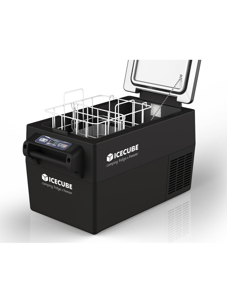 Компрессорный автохолодильник ICE CUBE IC30, Цвет: Черный, изображение 2