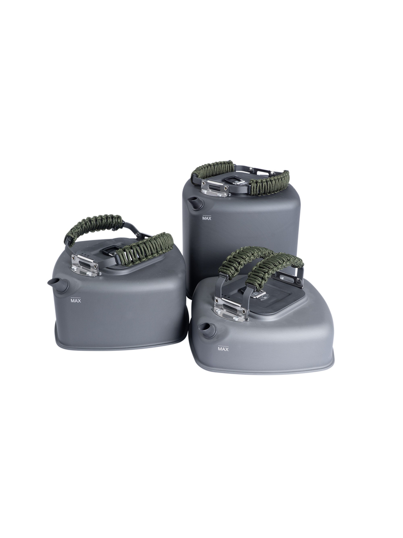 Квадратный чайник с ручками из паракорда Ridge Monkey Square Kettle Paracord Edition, Объём: 2.0 л, изображение 4